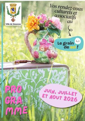 Programme Juin Juillet Aout 2026