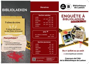 Enqête à Laeken : concours de l'été 2026