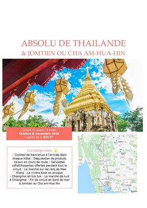 Absolu De Thailande