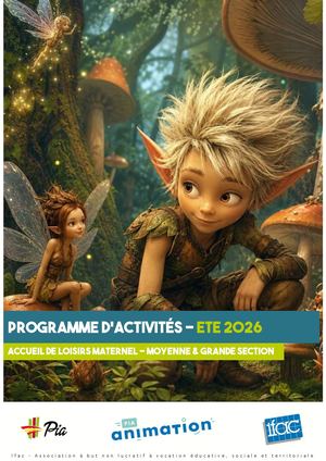 Programme éTé 2026 Mater Ms Gs