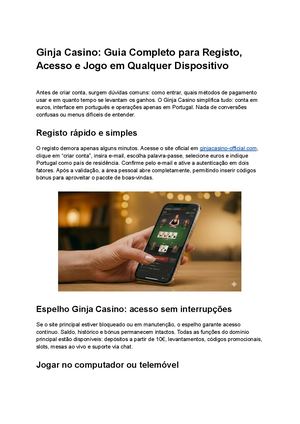 Ginja Casino Online