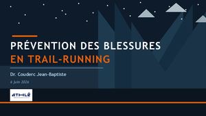 Présentation Dr Couderc Trail