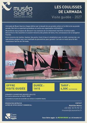 MuséoSeine Visite Armada 2027