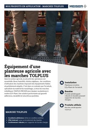 Marches Tolplus Machines Agricoles Terrateck