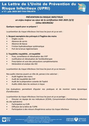 Lettre UPRI N°17