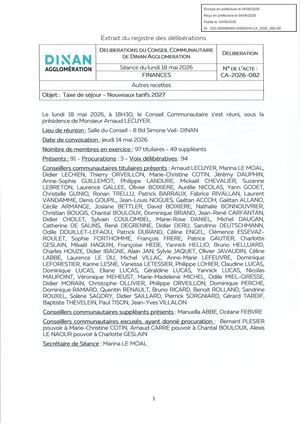 Ca 2026 082 Tarifs Taxe De Sejour Tampon (2)