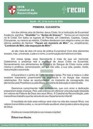 Boletim Eucaristia 2026 1