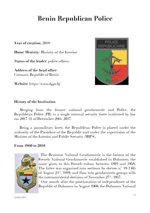 2023 Bénin Gb