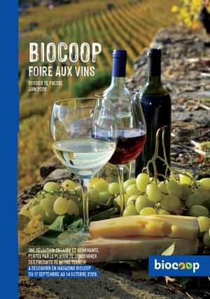 La foire aux vins chez Biocoop - Dossier de presse Juin 2026