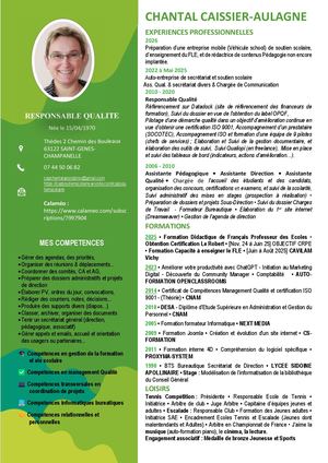 26 Cv Responsable Qualite