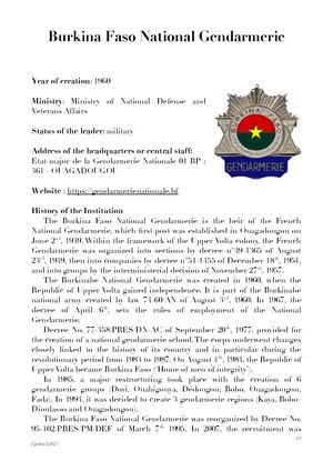 2023 Burkina Faso Gb