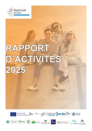 Rapport d'activités 2025 - Mission Locale Haut-Doubs