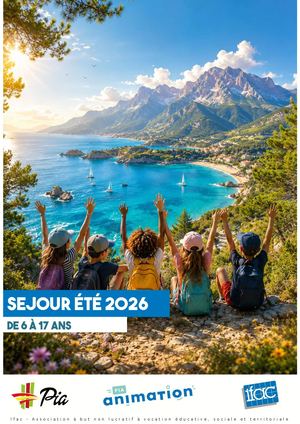 Programme éTé 2026 Séjours