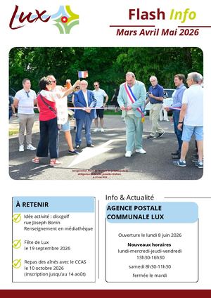 Flash Info Mars Avril Mai 2026