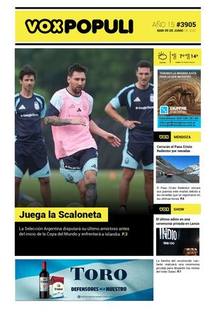 Tapa Vox Martes 09 06 2026