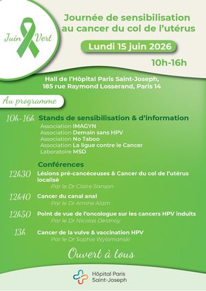 Programme Juin Vert 2026 Hopital Paris Saint Joseph