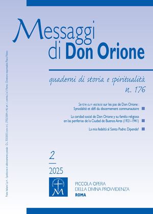 Messaggi di Don Orione N 176 2 2025