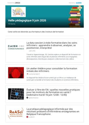 Veille Pédagogique 9 Juin 2026