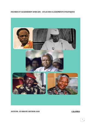 Evariste A Assi Figures Et Leadership Africain Atlas Des Classements Politiques (Calameo)
