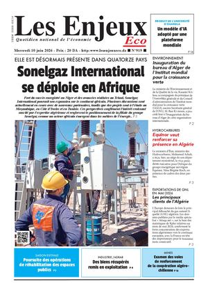 LES ENJEUX ECO N°919