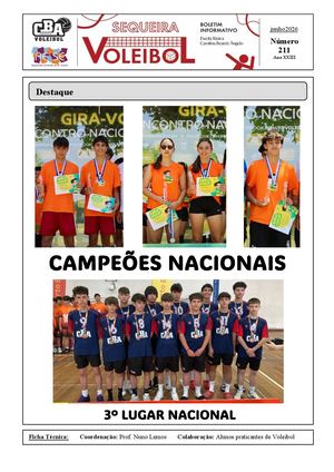 Boletim Informativo Sequeira Voleibol nº211