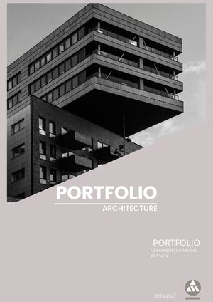 Portfolio Debuisson Lauriane