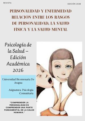Revista De Psicologia De La Personalidad