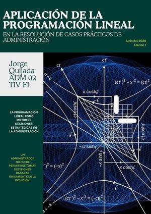 Revista Digital Investigación De Operaciones