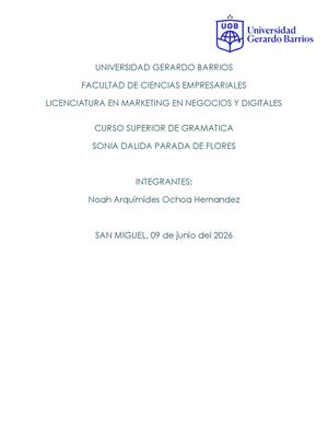 Gramatica Iii Parcial
