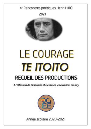 RECUEIL DES TEXTES DU CONCOURS DE POESIE HENRI HIRO 2021 ACADEMIE DE POLYNESIE FRANCAISE