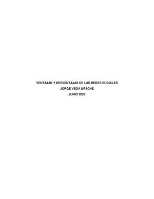 Ventajas Y Desventajas De Las Redes Sociales