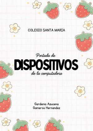 Documento A4 Portada Cover Ilustrado Rojo (3)