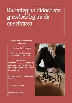 Estrategias Didácticas Y Metodologías De Enseñanza Revista