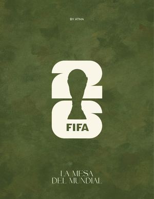 8 5 X 11 Menu Mundial Atma