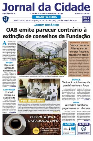 Jornal da Cidade 10 de junho de 2026