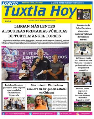 Tuxtla Hoy 10 De Junio 2026