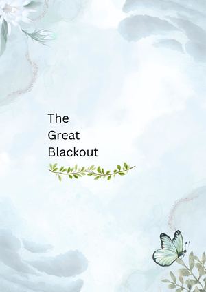 The Great Blackout