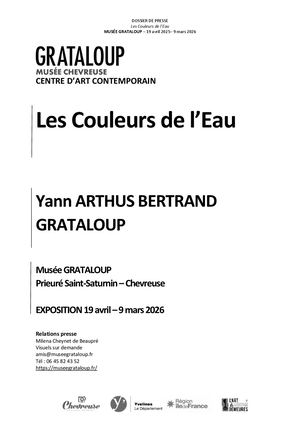 Dossier Presse La Couleur De L'eau