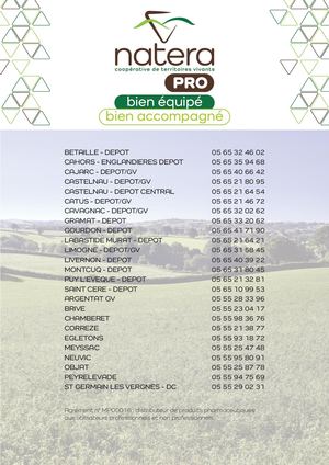 Natera pro magasin agricole Ouest