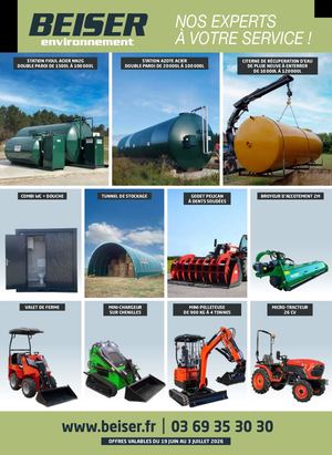 ENCARTAGE MATERIEL AGRICOLE 19 06  BD DU 19/06/2026 AU 03/07/2026