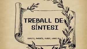 Treball De Síntesi
