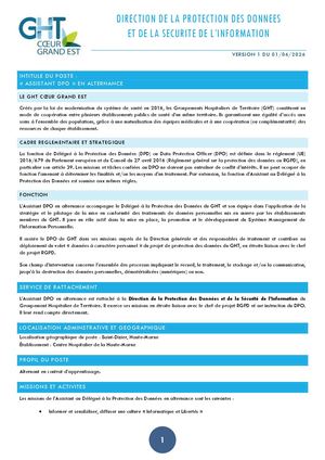 Fiche De Poste Assistant Dpo En Alternance V1 20260601