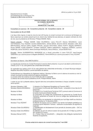 PV CONSEIL MUNICIPAL DU 07 05 2026