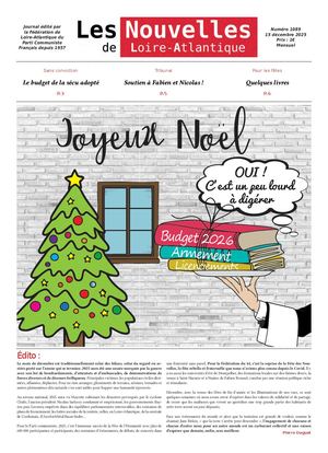 Les Nouvelles de Loire-Atlantique n°1089 Décembre 2025
