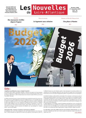 Les Nouvelles de Loire-Atlantique n°1088 Novembre 2025