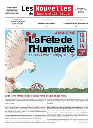 Les Nouvelles de Loire-Atlantique n°1086 Septembre 2025