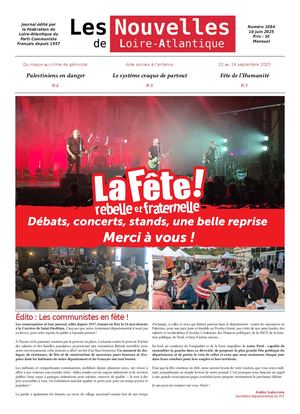 Les Nouvelles de Loire-Atlantique n°1084 Juin 2025