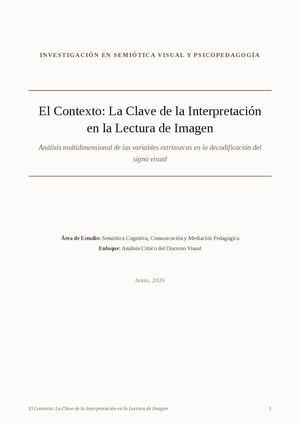 El Contexto