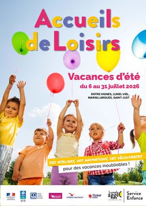 Vacances juillet 2026 - ALSH communes