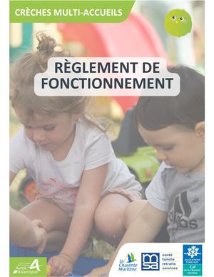 Règlement De Fonctionnement